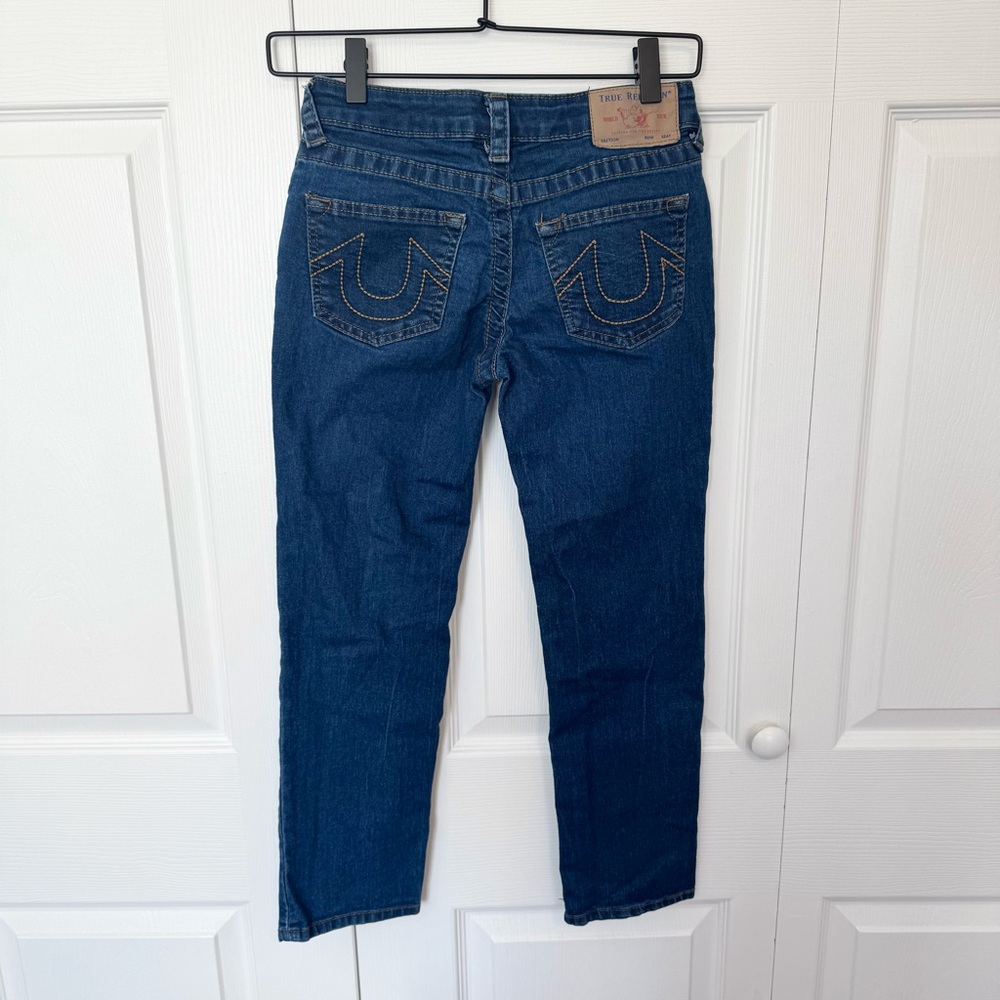 TRUE RELIGION Kids Sz 8 GENO Relaxed Slim Denim jeans